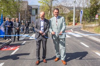 Slavnostno odprtje Cankarjeve ceste in Ulice narodnih herojev 