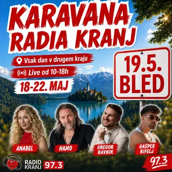 Karavana Radia Kranj na Bledu