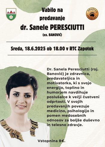 Predavanje Sanele Peresciutti (Banović)