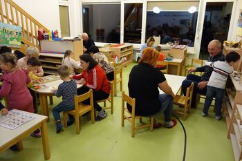 Večer s starimi starši pri Čebelah