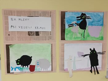 V vrtcu Horjul z razstavo počastili Murijev 50. rojstni dan