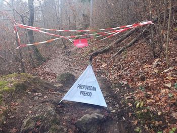 Sanacija poti na Malo Osojnico 