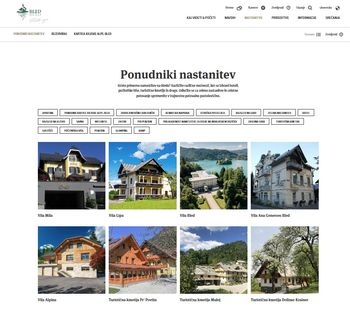 Povabilo k vpisu turističnih ponudnikov na spletno stran www.bled.si za leto 2025