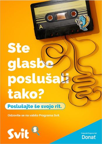 Odzovi se na program Svit in poskrbi za svojo rit