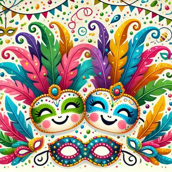 Pustni obisk malih maškar na občini