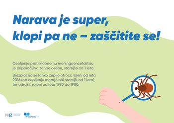 Zaščita poti klopom - CEPIMO SE!