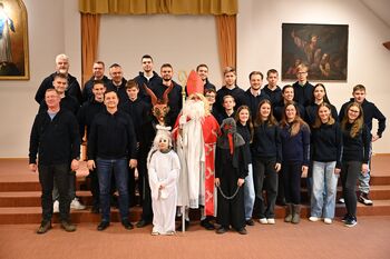 Sv. Miklavž obiskal godbenike na vajah Sv. Miklavž obiskal godbenike na vajah