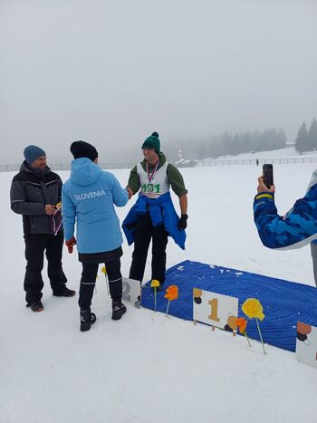 Srebrna medalja za Miho Marolta in priznanje za športne dosežke