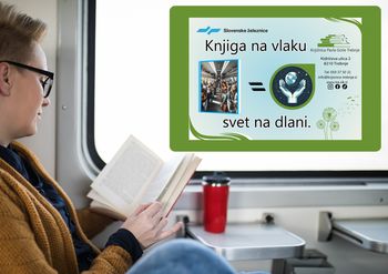 Knjiga na vlaku je svet na dlani