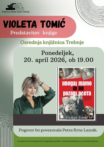 Pogovorni večer z Violeto Tomić