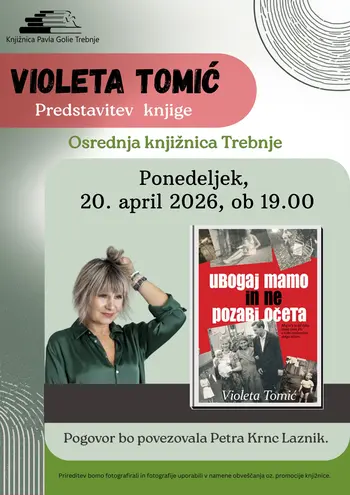 Pogovorni večer z Violeto Tomić