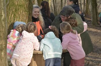 IZOBRAŽEVALNO SREČANJE MREŽA GOZDNIH VRTCEV IN ŠOL - VRTEC SONČNICA PRI OŠ VELIKI GABER, 11. 3. 2026