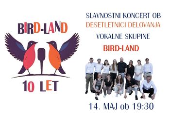 Slvanostni koncert Vokalne skupine Bird-land