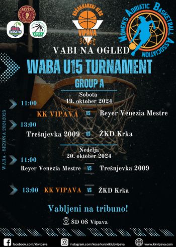 WABA liga v Vipavi