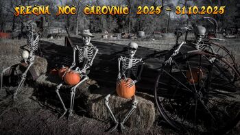 SREČNA IN VESELA NOČ ČAROVNIC 2025