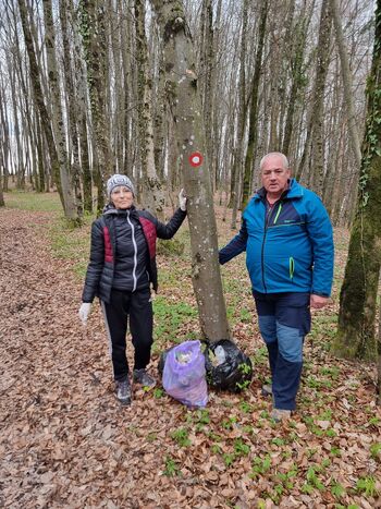 ČISTILNA AKCIJA MARKACISTOV, GORSKIH STRAŽARJEV IN VARUHOV GORSKE NARAVE PD TREBNJE