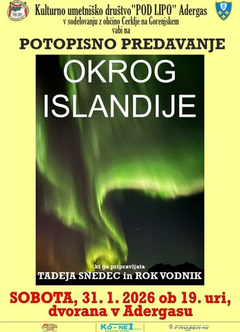Potopisno predavanje "Okrog Islandije"