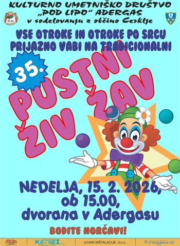 35. Pustni živ žav