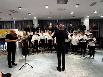 Leo fortis in Big band Glasbene šole Trebnje nastopila v dvorani Stik