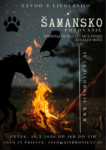 Šamansko potovanje – Spoznaj in poveži se s svojo Živaljo moči