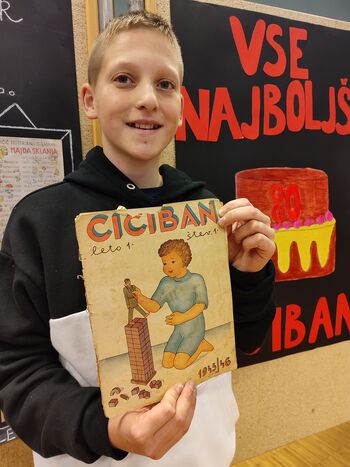 Ciciban, ki je dočakal 80 let Ciciban, ki je dočakal 80 let