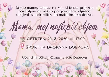 prireditev: Mama, moj najlepši objem 