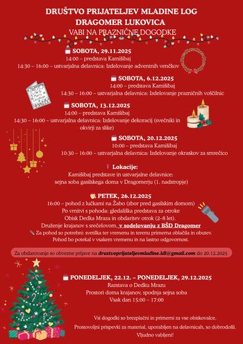Praznični dogodki DPM Log, Dragomer, Lukovica