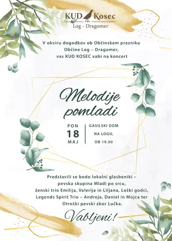 Koncert Melodije pomladi 
