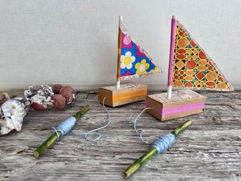 Izdelaj ladjico na ročni pogon 