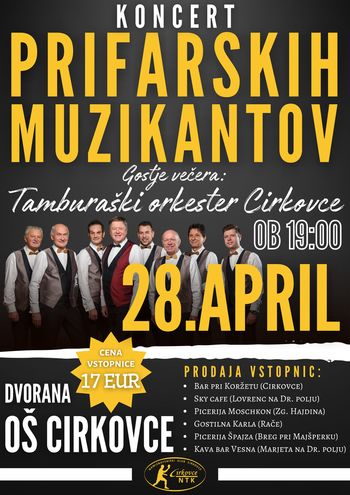 Koncert Prifarskih muzikantov 