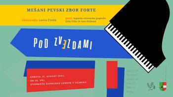 KONCERT MEŠANEGA PEVSKEGA ZBORA FORTE Z GOSTI, POD ZVEZDAMI 3