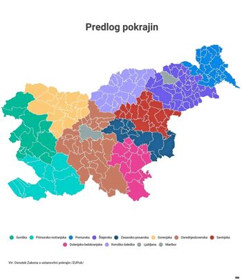 Anketa o regionalni ureditvi v Sloveniji