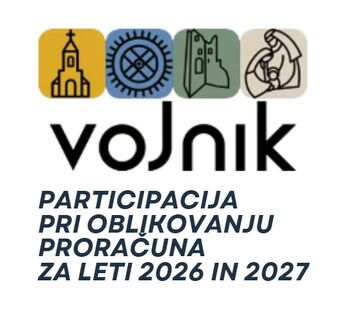 PARTICIPACIJA PRI OBLIKOVANJU PRORAČUNA OBČINE VOJNIK 2026 IN 2027