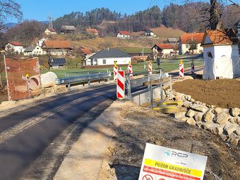 Sanacija mostov Vizore