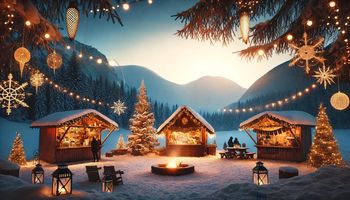 Božična vasica Nomenj: Obisk Marije Žvan