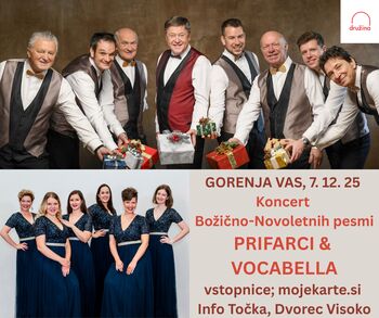 Prifarci & Vocabella Koncert Božično-Novoletnih Pesmi