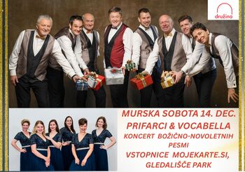 Prifarci & Vocabella - Koncert Božično- Novoletnih pesmi