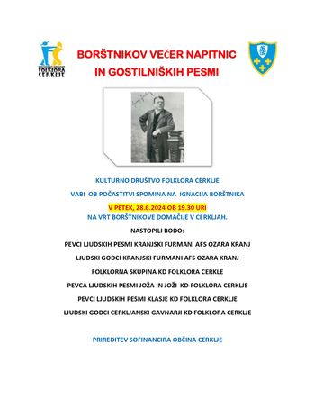 Borštnikov večer napitnic