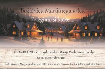 Božičnica Marijinega vrtca