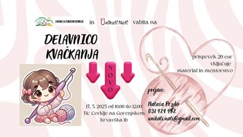 Delavnica kvačkanja - s petljo do umetnine