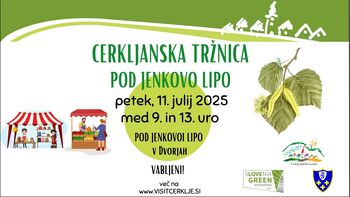 CERKLJANSKA TRŽNICA pod Jenkovo lipo