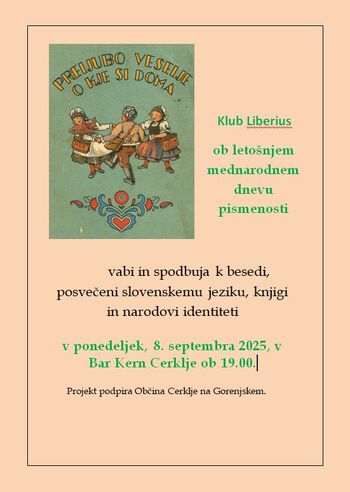 Vpogled v zgodovino slovenskega jezika in knjige ob mednarodnem dnevu pismenosti