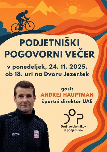 Andrej Hauptman - podjetniški pogovorni večer