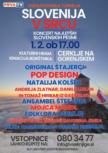 Koncert Slovenija v srcu