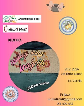 Delavnica: Oblikuj svoj krožnik 