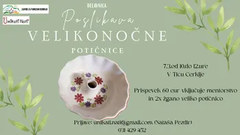 Poslikava velikonočne potičnice