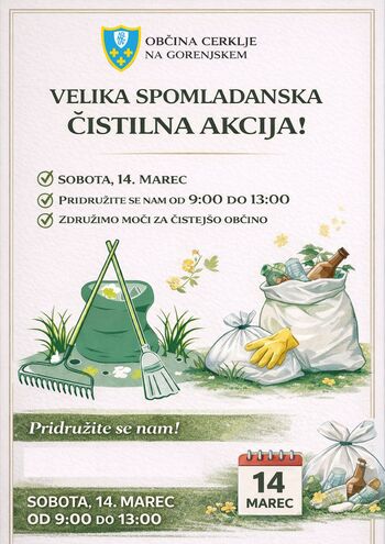 Spomladanska čistilna akcija