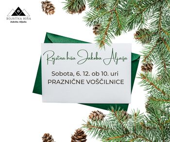 Delavnica – izdelava prazničnih voščilnic