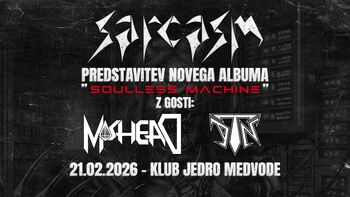 Predstavitev novega albuma SARCASM z gosti: Moshead in DTN 