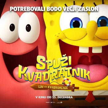 KINO ZA OTROKE: SPUŽI KVADRATNIK, LOV NA KVADROHLAČE